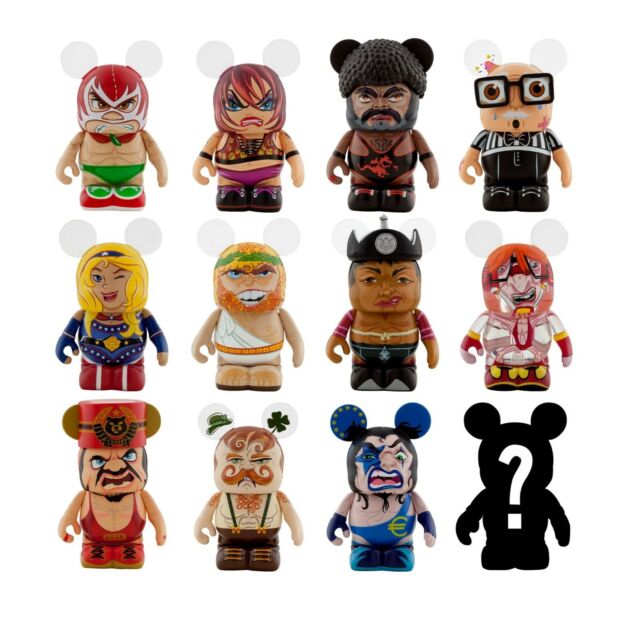 Disney Extreme Wrestlers of Vinylmation: (1 Blind Box) - Fugitive Toys