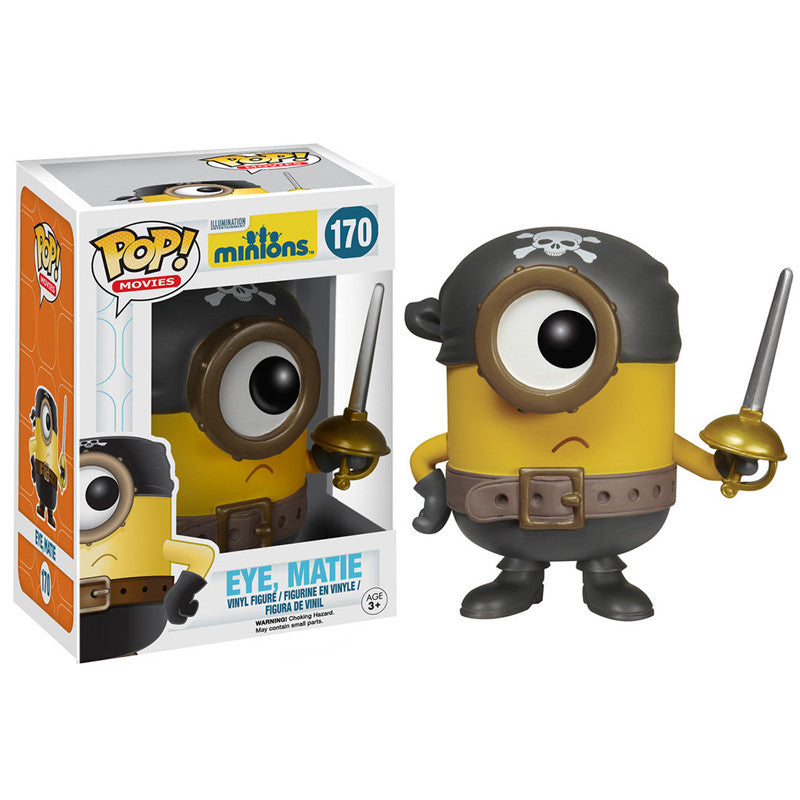 Movies Pop! Vinyl Figure Eye, Matie [Minions] - Fugitive Toys