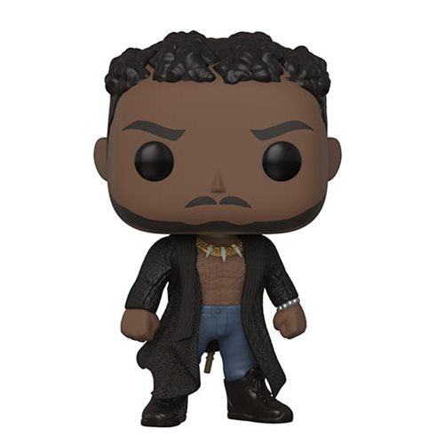 Marvel Pop! Vinyl Figure Erik Killmonger with Scar [Black Panther] - Fugitive Toys