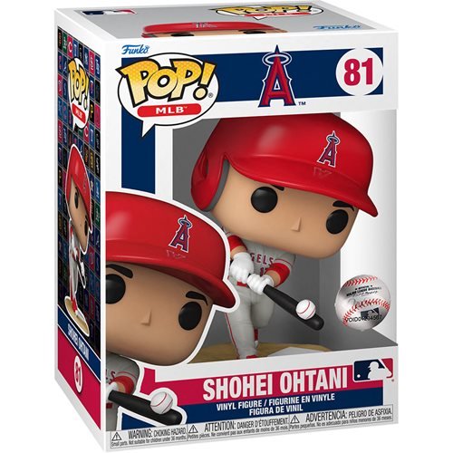 MLB Pop! Vinyl Figure Shohei Ohtani (Alternate Uniform) [Angels] [81] - Fugitive Toys