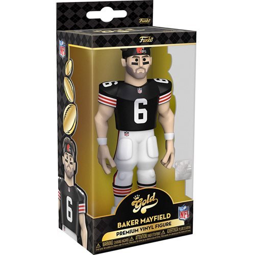 Funko Vinyl Gold Premium Figure: NFL Browns Baker Mayfield - Fugitive Toys