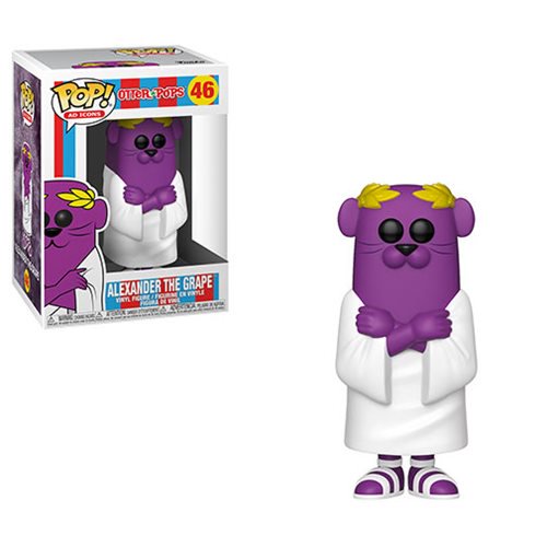 Ad Icons Pop! Vinyl Figure Alexander the Grape [Otter Pops] [46] - Fugitive Toys