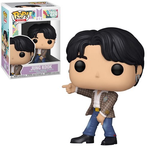 Rocks Pop! Vinyl Figure Jungkook [BTS Dynamite] [224] - Fugitive Toys