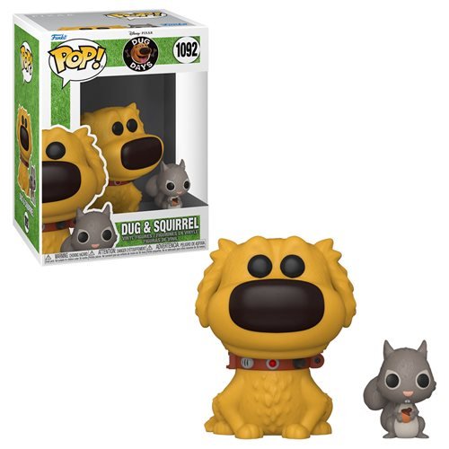 Disney Dug Days Pop! Vinyl Figure Dug with Squirrel [1092] - Fugitive Toys