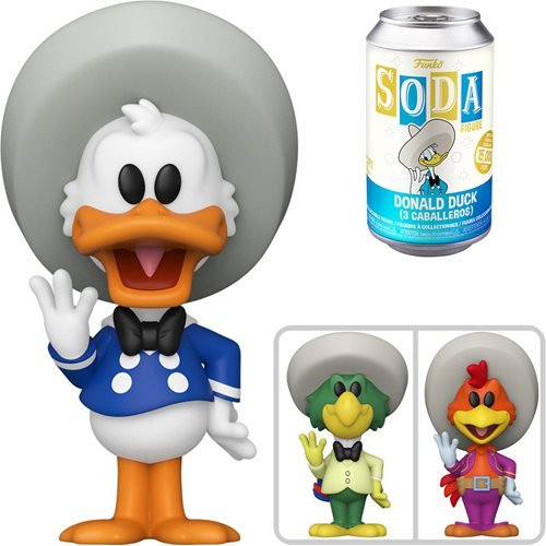 Funko Vinyl Soda Figure: Donald Duck (3 Caballeros) - Fugitive Toys