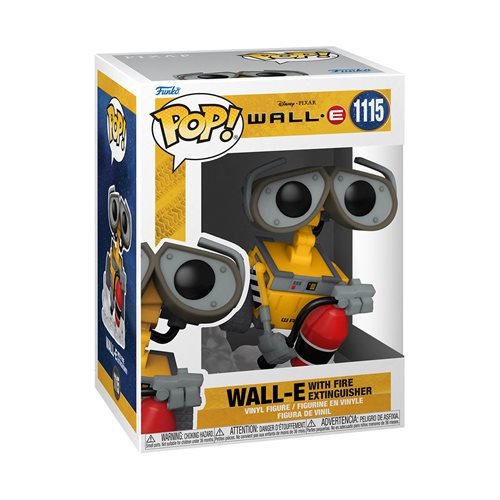 Wall-E Disney Pixar Pop! Vinyl Figure Wall-E with Fire Extinguisher [1115] - Fugitive Toys