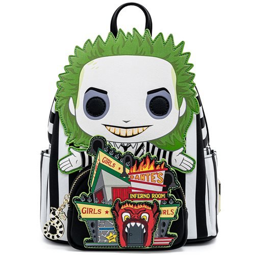 Loungefly x Disney Beetlejuice Dante's Inferno Mini Backpack - Fugitive Toys