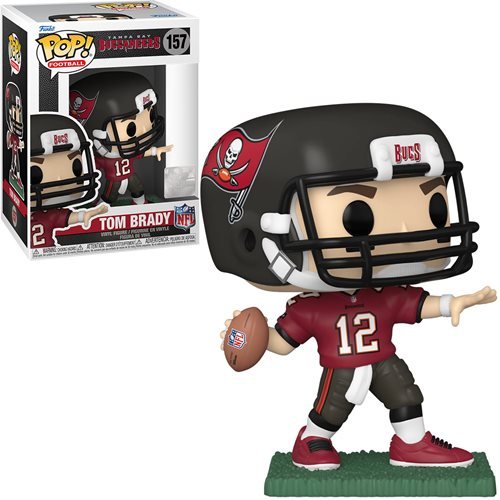 NFL Pop! Vinyl Figure Tom Brady Home Uniform (Buccaneers) [157] - Fugitive Toys