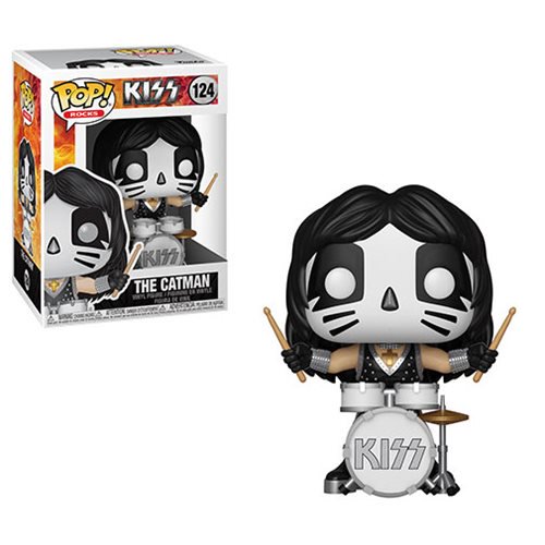 Rocks Pop! Vinyl Figure KISS Wave 2 - Catman [124] - Fugitive Toys