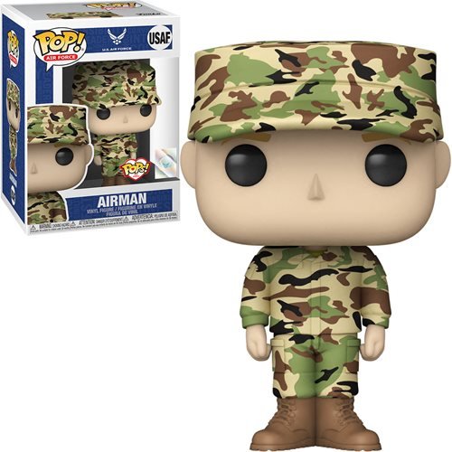 Military Pop! Vinyl Figure Air Force Male Camo (Caucasian) - Fugitive Toys