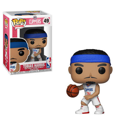 NBA Pop! Vinyl Figure Tobias Harris [Los Angeles Clippers] [49] - Fugitive Toys