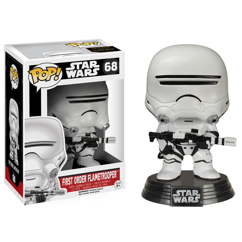 Star Wars Pop! Vinyl Bobblehead First Order Flametrooper [Episode VII: The Force Awakens] - Fugitive Toys