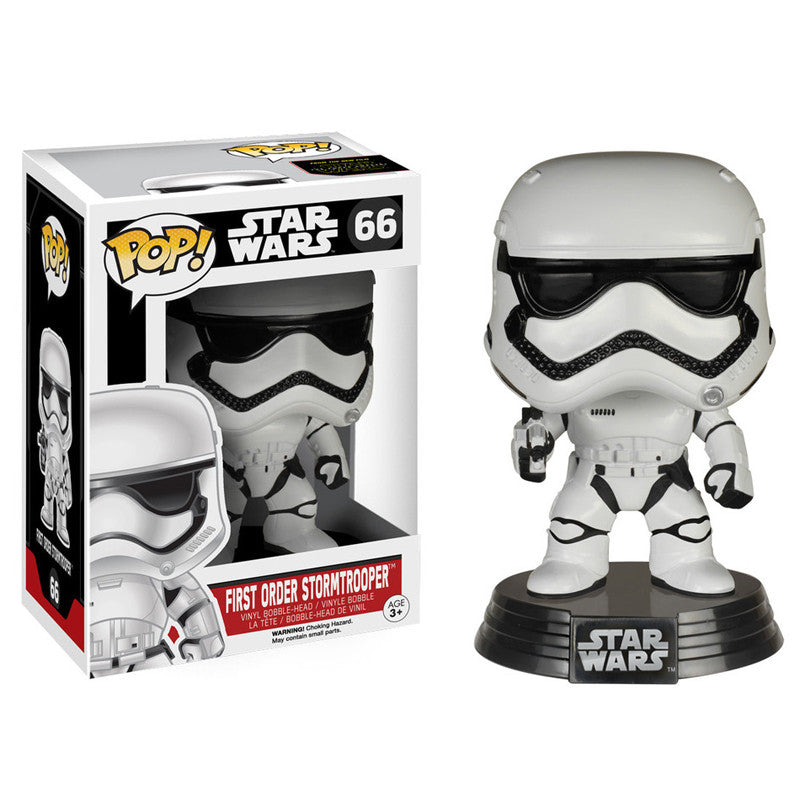 Star Wars Pop! Vinyl Bobblehead First Order Stormtrooper [Episode VII: The Force Awakens] - Fugitive Toys