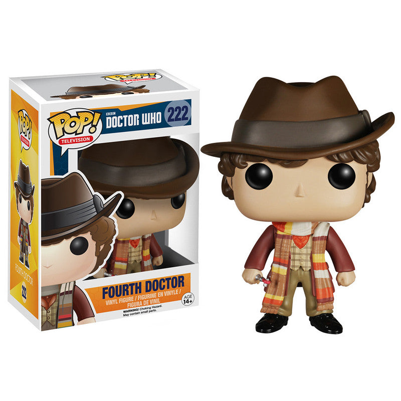 Doctor Who Pop! Vinyl Figure Fourth Doctor - Fugitive Toys