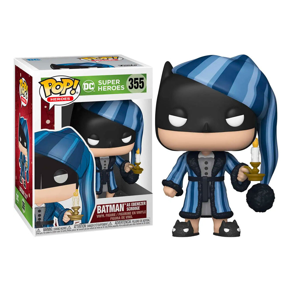 Fugitive Toys DC Super Heroes Pop! Vinyl Figure Batman as Ebenezer Scrooge (Blue) [355] Funko