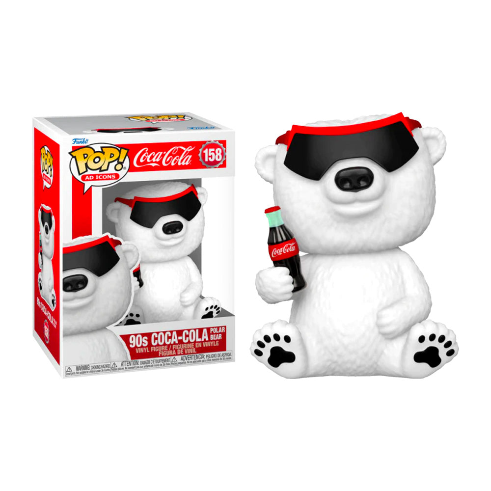 Fugitive Toys Funko Ad Icons Pop! Vinyl Figure 90s Coca-Cola Polar Bear [158]