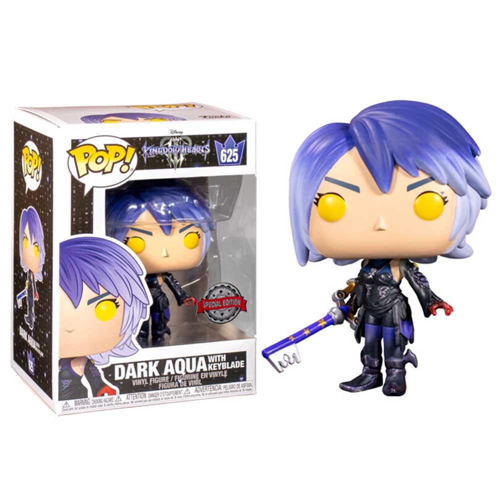 Fugitive Toys Funko Kingdom Hearts 3 Pop! Vinyl Figure Dark Aqua with Keyblade (SE) [625]