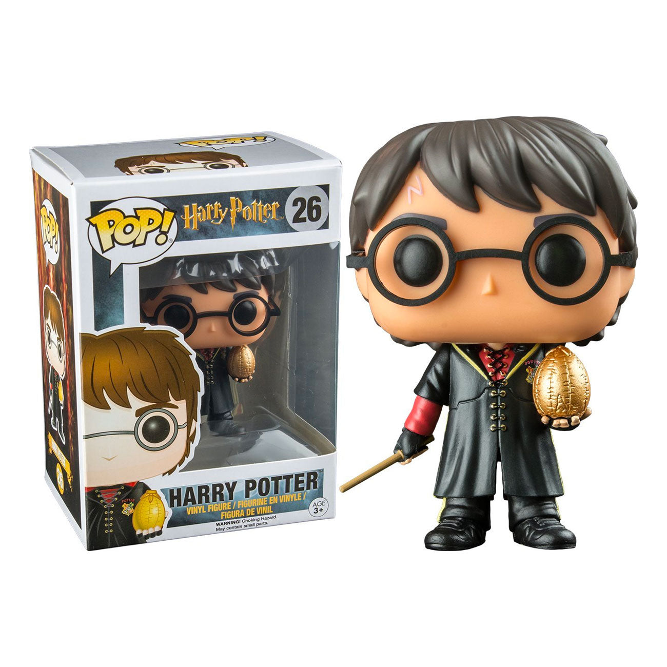 Harry Potter Pop! Vinyl Figure Tri Wizard Harry Potter with Golden Egg [129]