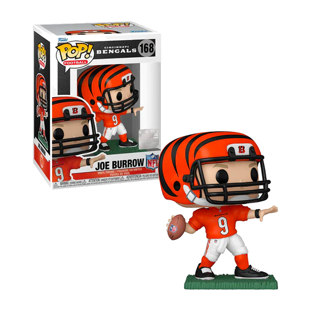 Fugitive Toys Funko NFL Pop! Vinyl Figure Joe Burrow Orange Uniform (Cincinnati Bengals) [168]