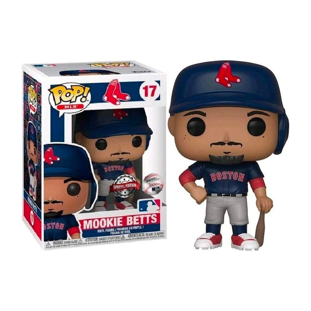 Fugitive Toys Funko MLB Pop! Vinyl Figure Mookie Betts (Navy Uniform) [Boston Red Sox] [17]