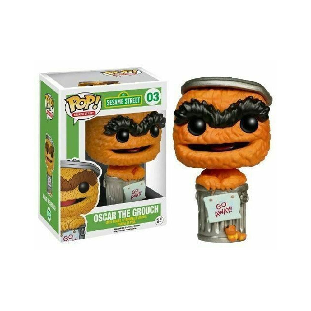 Sesame Street Pop! Vinyl Figure Oscar the Grouch (Orange) [03] - Fugitive Toys