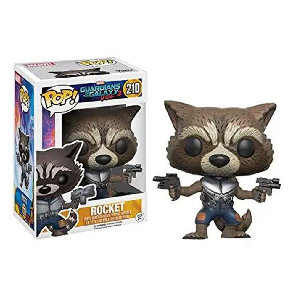 Fugitive Toys Funko Marvel Guardians of the Galaxy Vol. 2 Pop! Vinyl Figure Rocket [210]