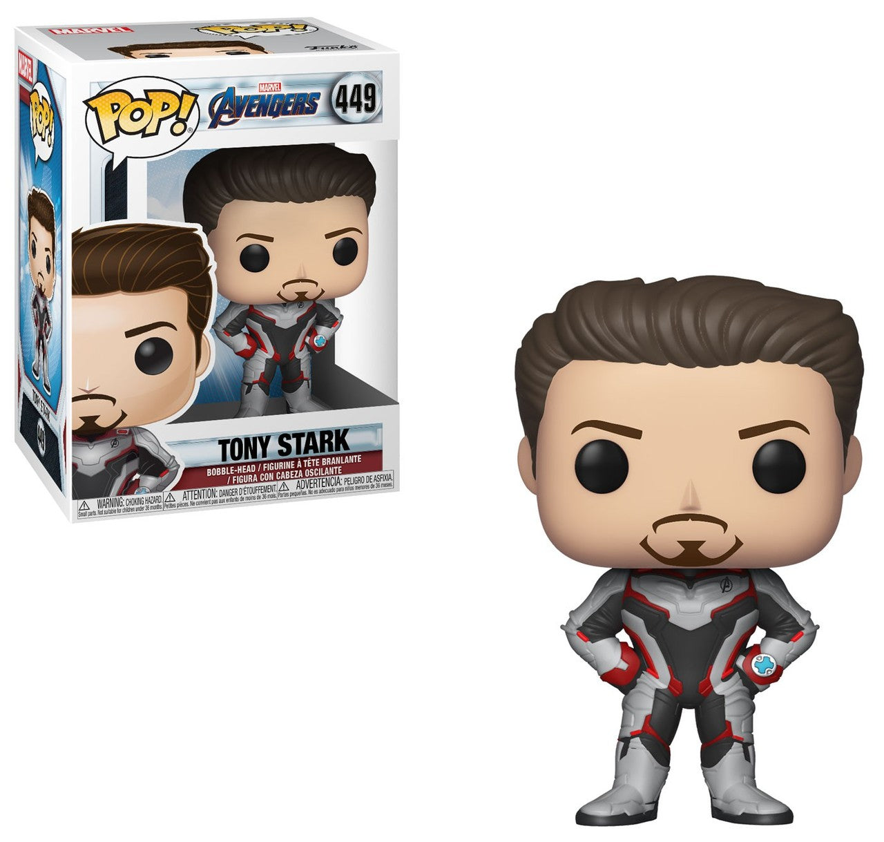 Marvel Avengers: Endgame Pop! Vinyl Figure Tony Stark [449] - Fugitive Toys