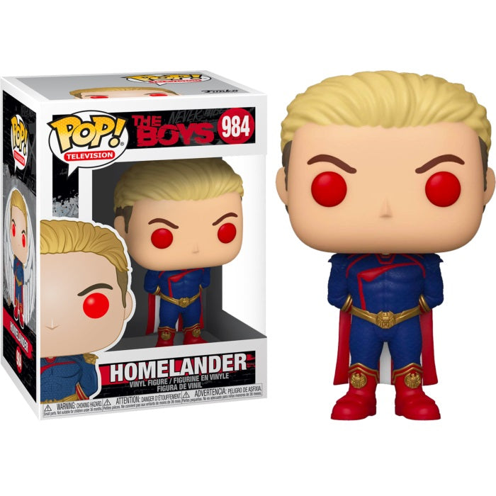 The Boys Pop! Vinyl Figure Homelander (Glowing Eyes) [984] - Fugitive Toys