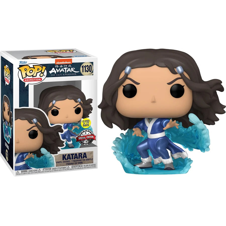 Avatar: The Last Airbender Pop! Vinyl Figure Katara (GITD) [1130] - Fugitive Toys