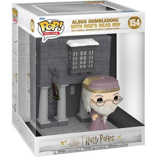 Harry Potter Pop! Deluxe Vinyl Figure Albus Dumbledore with Hog's Head Inn [154] - Fugitive Toys