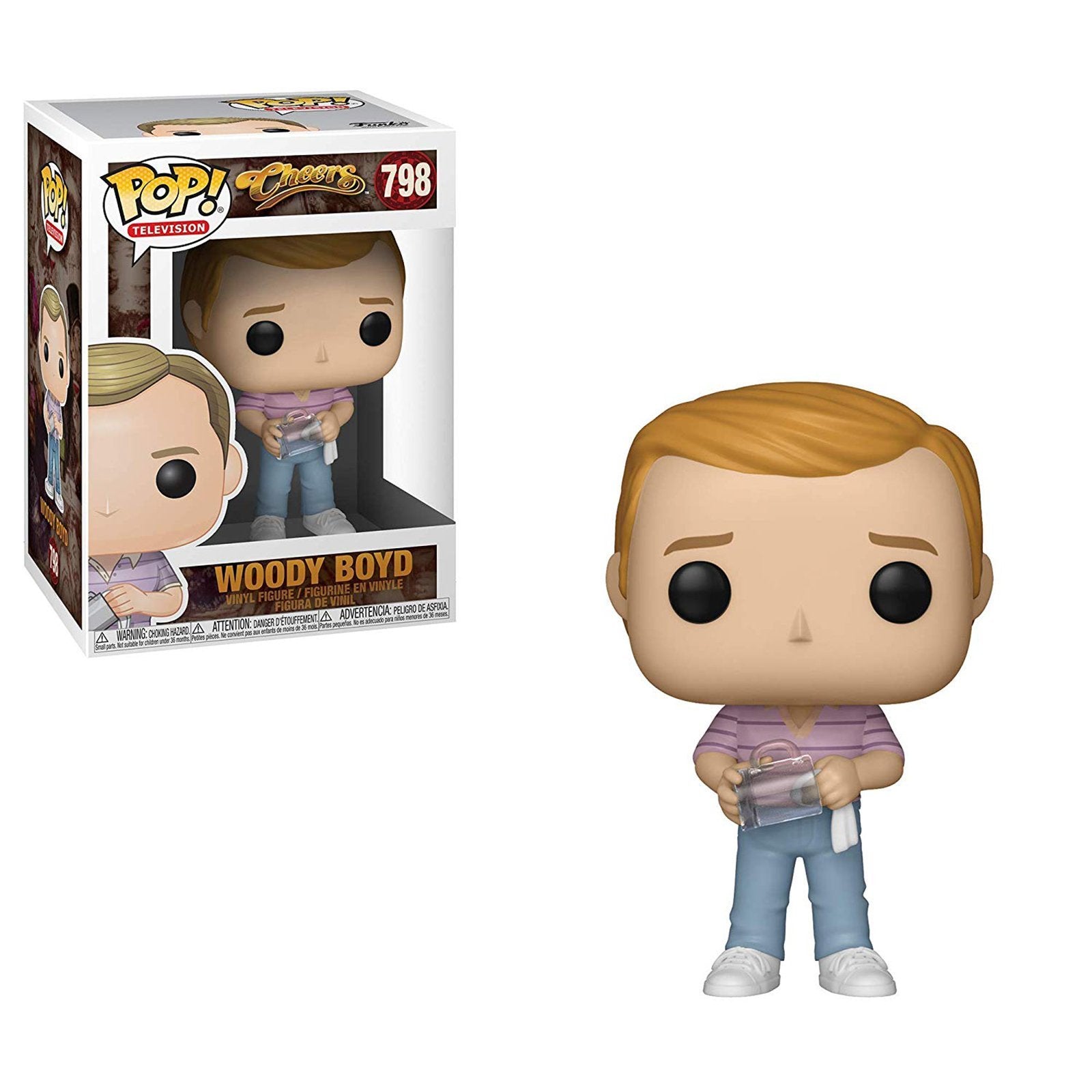 Cheers Pop! Vinyl Figure Woody Boyd [798] - Fugitive Toys