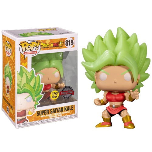 Dragon Ball Super Pop! Vinyl Figure Super Saiyan Kale (GITD) [815] - Fugitive Toys