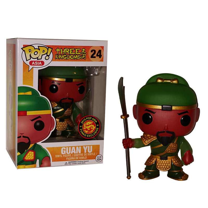 Asia Pop! Vinyl Figure Glow in the Dark Guan Yu [Three Kingdoms] Exclusive - Fugitive Toys