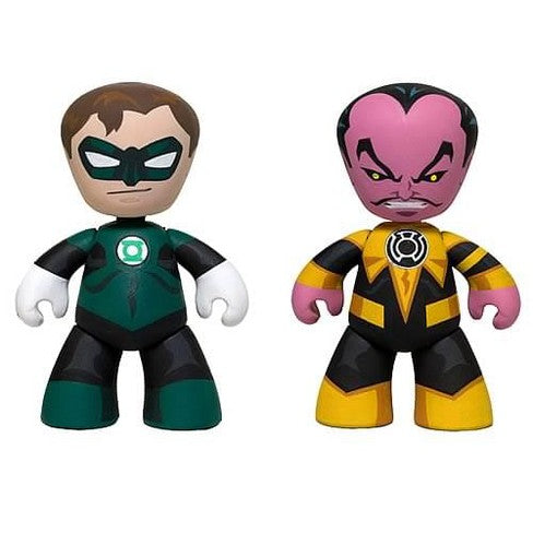 Mezco x DC Universe Mini Mez-itz 2 Pack - Green Lantern and Sinestro - Fugitive Toys