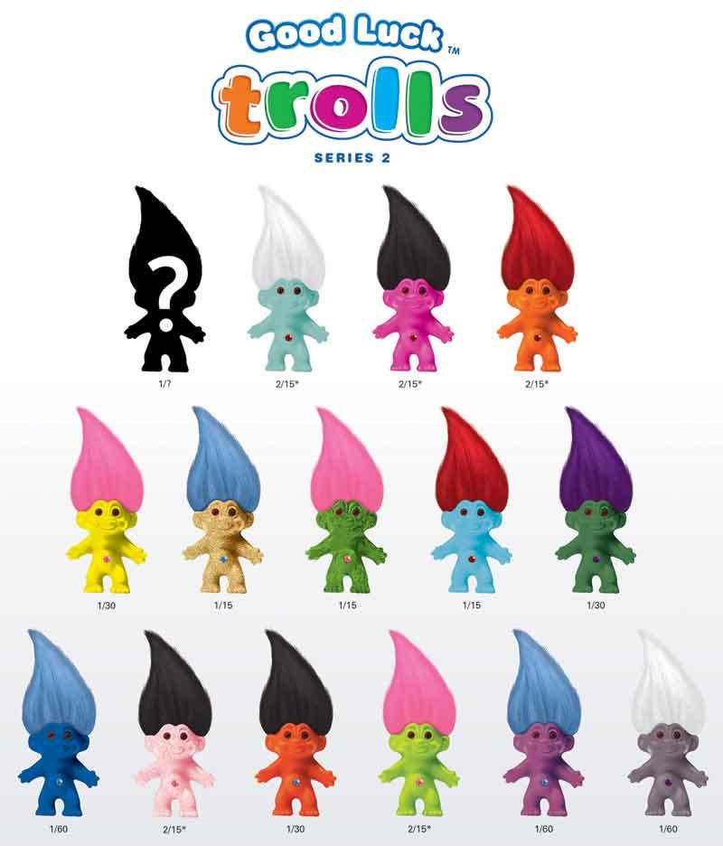 Dark Horse Good Luck Trolls Series 2 (1 Blind Box) - Fugitive Toys