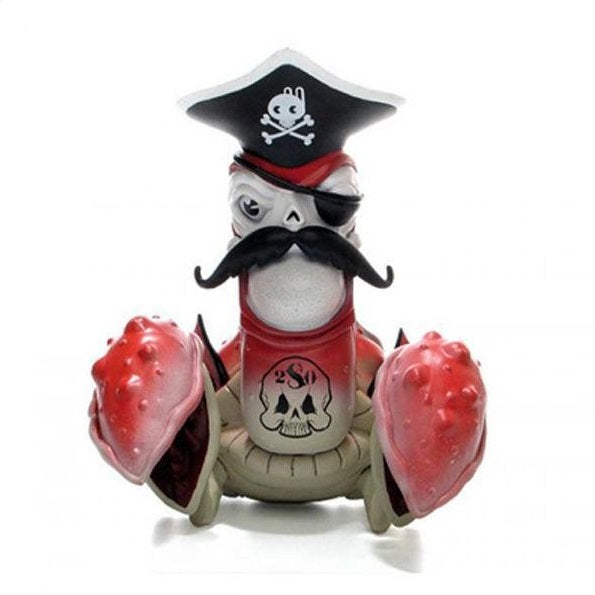 Strangeco Cap'n Rotnclaw Red Figure by Greg Craola Simkins - Fugitive Toys