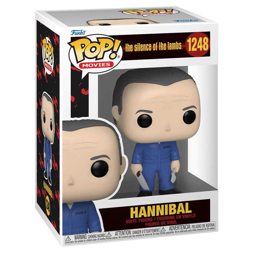 Silence of the Lambs Pop! Vinyl Figure Hannibal with Knife and Fork [1248] - Fugitive Toys