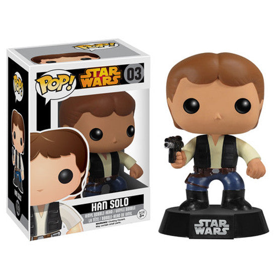 Star Wars Pop! Vinyl Bobblehead Han Solo [Re-Release] - Fugitive Toys