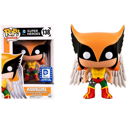 DC Super Heroes Pop! Vinyl Figures Hawkgirl [138] - Fugitive Toys