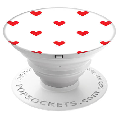 PopSockets Designs: Red Hearts - Fugitive Toys