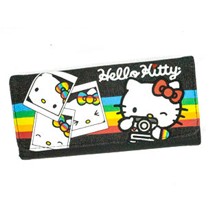 Loungefly x Hello Kitty Rainbow Polaroid Tri-Fold Wallet - Fugitive Toys