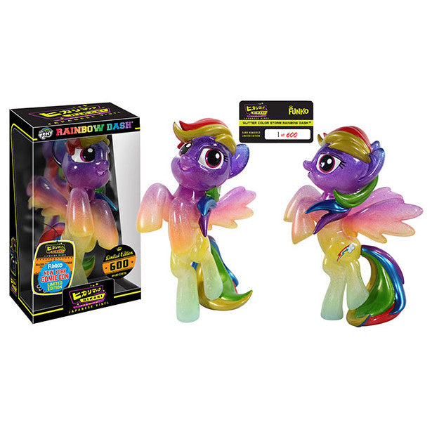 Hikari My Little Pony: Metal Color Storm Rainbow Dash [NYCC 2015 Exclusive] - Fugitive Toys