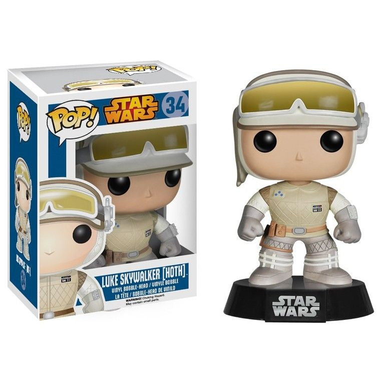 Star Wars Pop! Vinyl Bobblehead Hoth Luke Skywalker - Fugitive Toys