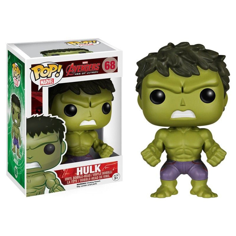 Marvel Avengers: Age of Ultron Pop! Vinyl Bobblehead Hulk - Fugitive Toys