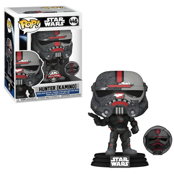 Star Wars Pop! Vinyl Hunter (Kamino) [446] - Fugitive Toys