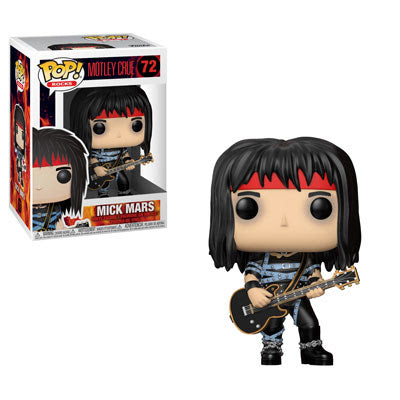 Rocks Pop! Vinyl Figure Mick Mars [Motley Crue] [72] - Fugitive Toys