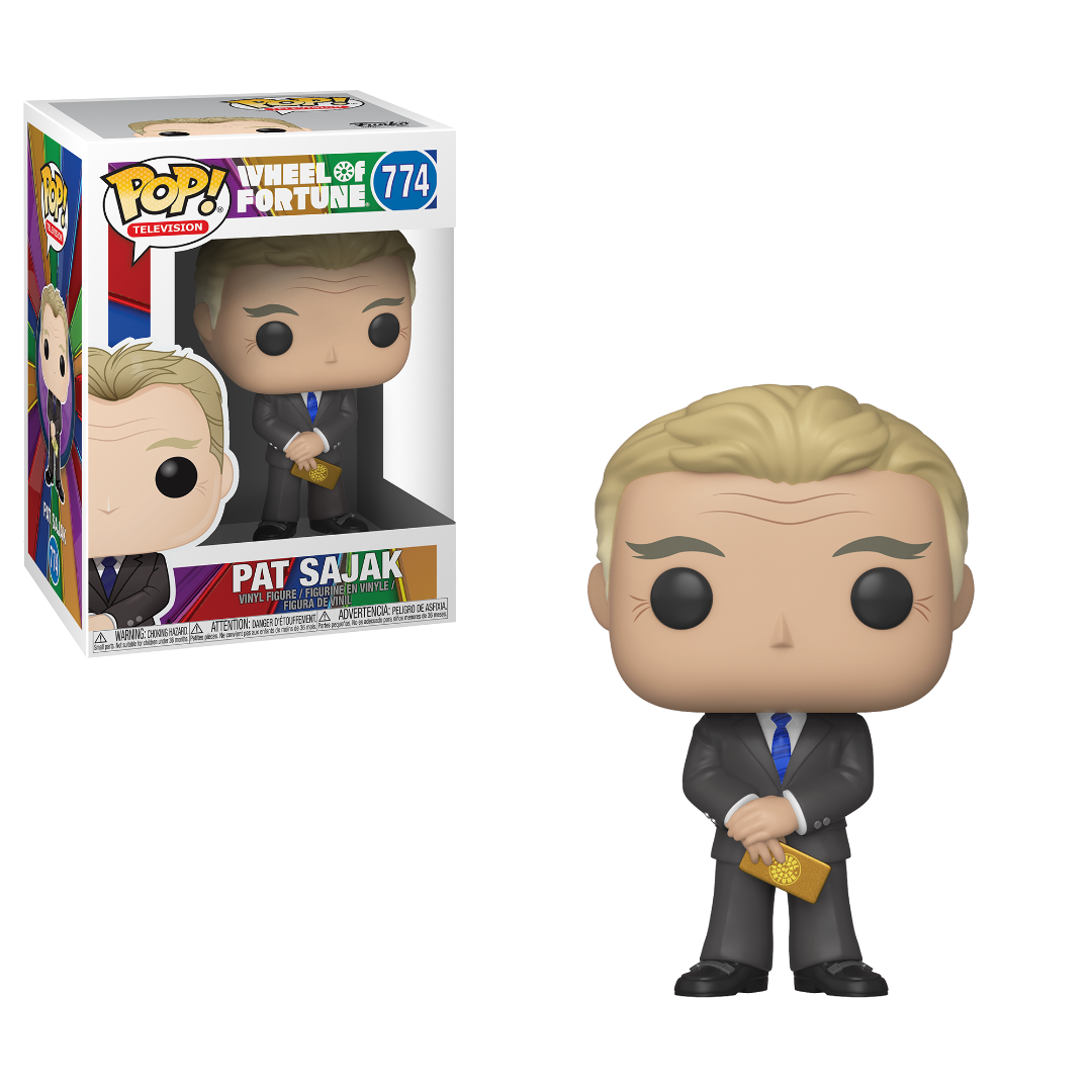 Wheel of Fortune Pop! Vinyl Figure Pat Sajak [774] - Fugitive Toys