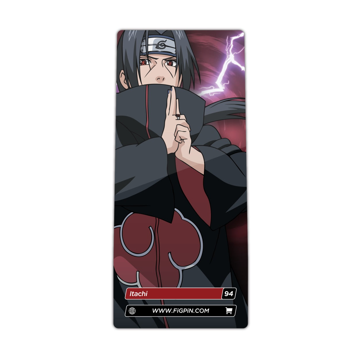 Naruto Shippuden: FiGPiN Enamel Pin Itachi [94] - Fugitive Toys