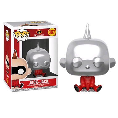 Incredibles 2 Pop! Vinyl Figure Jack-Jack (Silver) [367] - Fugitive Toys