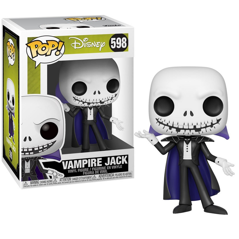 Disney The Nightmare Before Christmas Pop! Vinyl Figure Vampire Jack [598] - Fugitive Toys